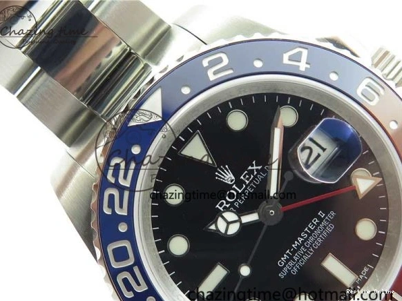 0412 GMT Master II 126710 BLRO 904L SS MIF 1:1 Best Edition on Oyster Bracelet SA3186 CHS Cozy 2553